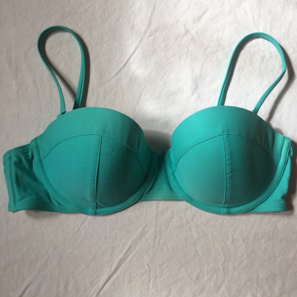 Aqua bikini top